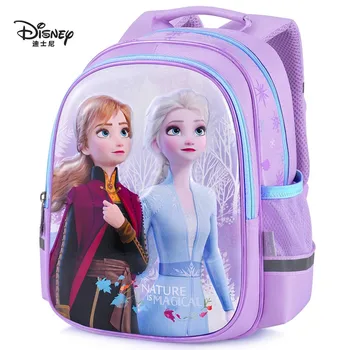 Jaunu Disney princess meitenes saldēti 2 karikatūra Mugursomas plīša pleca soma bērniem, elza anna skolas soma