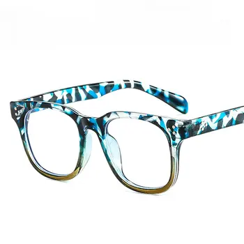 Kvadrātveida Anti Zilā Gaisma Brilles Sieviešu Pavasara Viru Ir 2021. Datora Optiskā Tuvredzība Brilles Rāmis Vīriešu, Sieviešu UV400