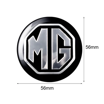 Auto Stils 4gab 56mm Auto Riteņa Centrs Rumbu Vāciņi Žetons Ietilpst uzlīmes MG ZS MG 3 MG 5 MG 6 MG 7 GT HS HECTOR Auto Piederumi