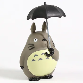 Miyazaki Hayao Sērijas Kaimiņš ar Jumta PVC Attēls Kolekcionējamus Cartoon Movie Lelle, Rotaļlietas, Dāvanu