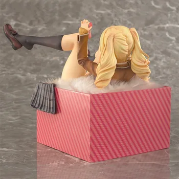 18 cm Dzimtā Dāvanu Kastē Meitene Sari Shibusa PVC Rotaļlietu Darbības Rādītāji Anime Seksīga Meitene Attēls Modelis Rotaļlietas Anime Attēls Pieaugušo Kolekcijām